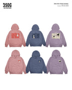 350 DAILY MOOD HOODIE 厚磅刷毛連帽長袖 - 𝗣𝗢𝗢𝗣 𝗖𝗟𝗨𝗕®