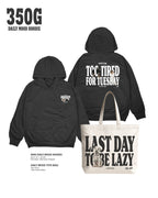 350 DAILY MOOD HOODIE 厚磅刷毛連帽長袖 - 𝗣𝗢𝗢𝗣 𝗖𝗟𝗨𝗕®