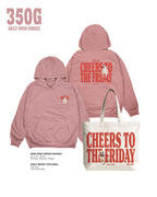 350 DAILY MOOD HOODIE 厚磅刷毛連帽長袖 - 𝗣𝗢𝗢𝗣 𝗖𝗟𝗨𝗕®