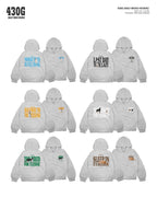 430 DAILY MOOD HOODIE 厚磅刷毛連帽長袖 - 𝗣𝗢𝗢𝗣 𝗖𝗟𝗨𝗕®
