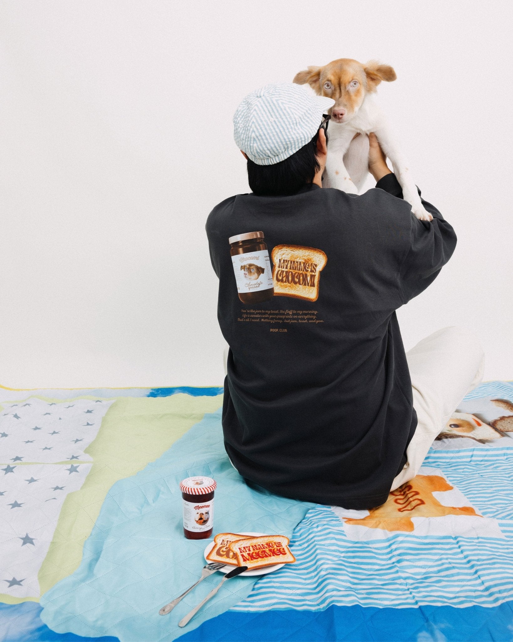 JAM & TOAST LONG SLEEVE TEE 果醬落肩薄長袖 - 𝗣𝗢𝗢𝗣 𝗖𝗟𝗨𝗕®