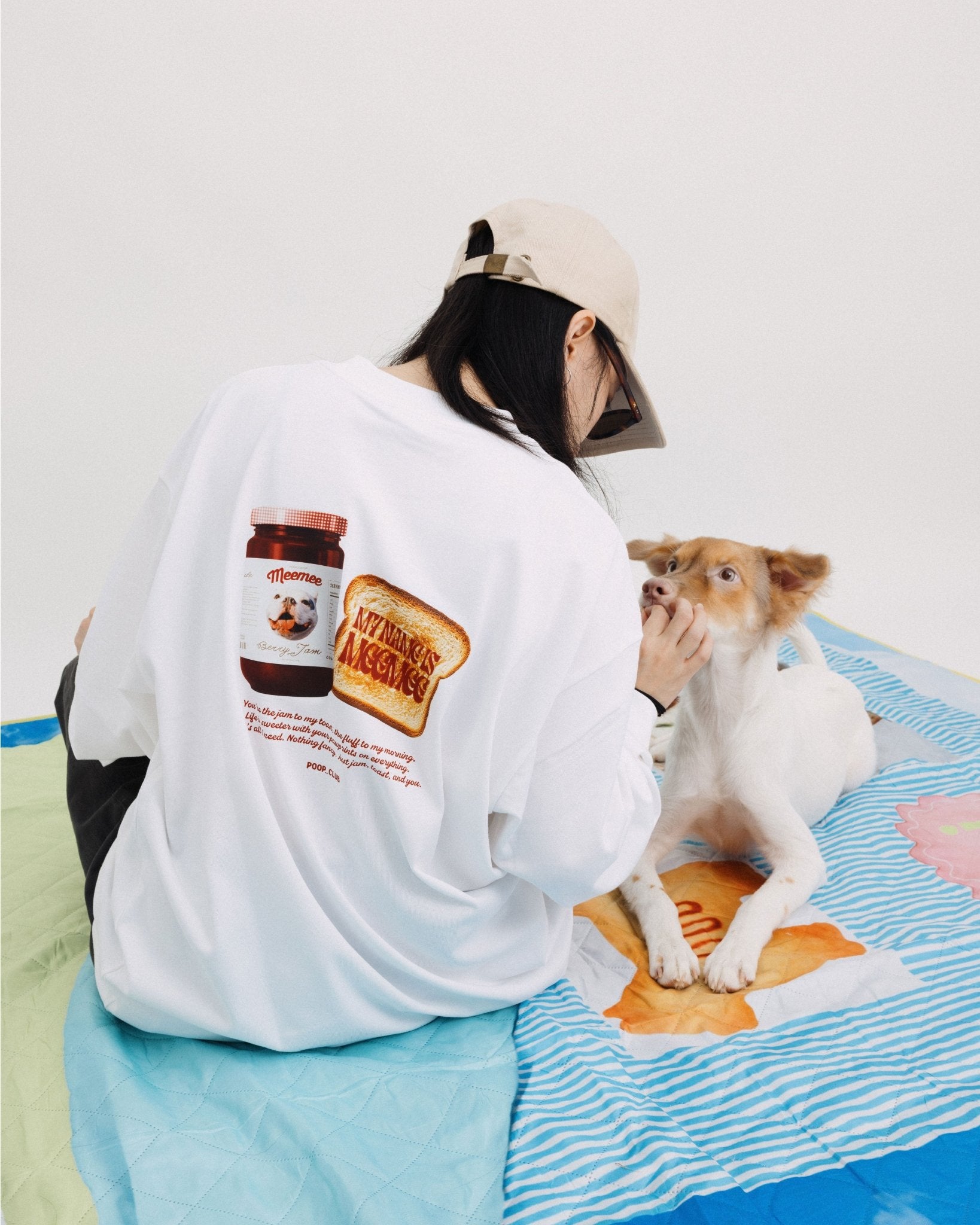 JAM & TOAST LONG SLEEVE TEE 果醬落肩薄長袖 - 𝗣𝗢𝗢𝗣 𝗖𝗟𝗨𝗕®