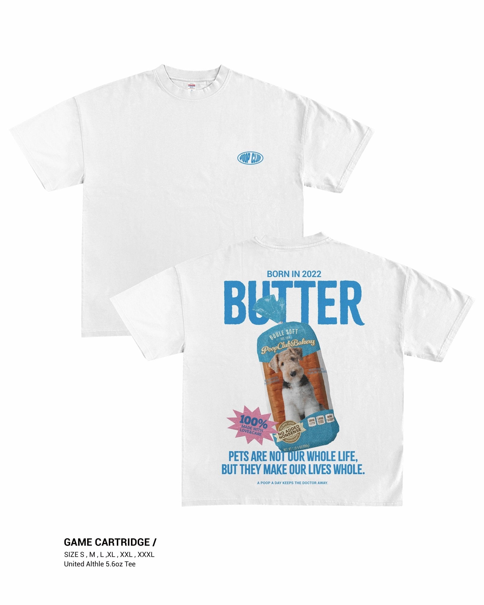 PACKAGED PETS COLLECTION 寵物包裝系列落肩踢恤 - 𝗣𝗢𝗢𝗣 𝗖𝗟𝗨𝗕®