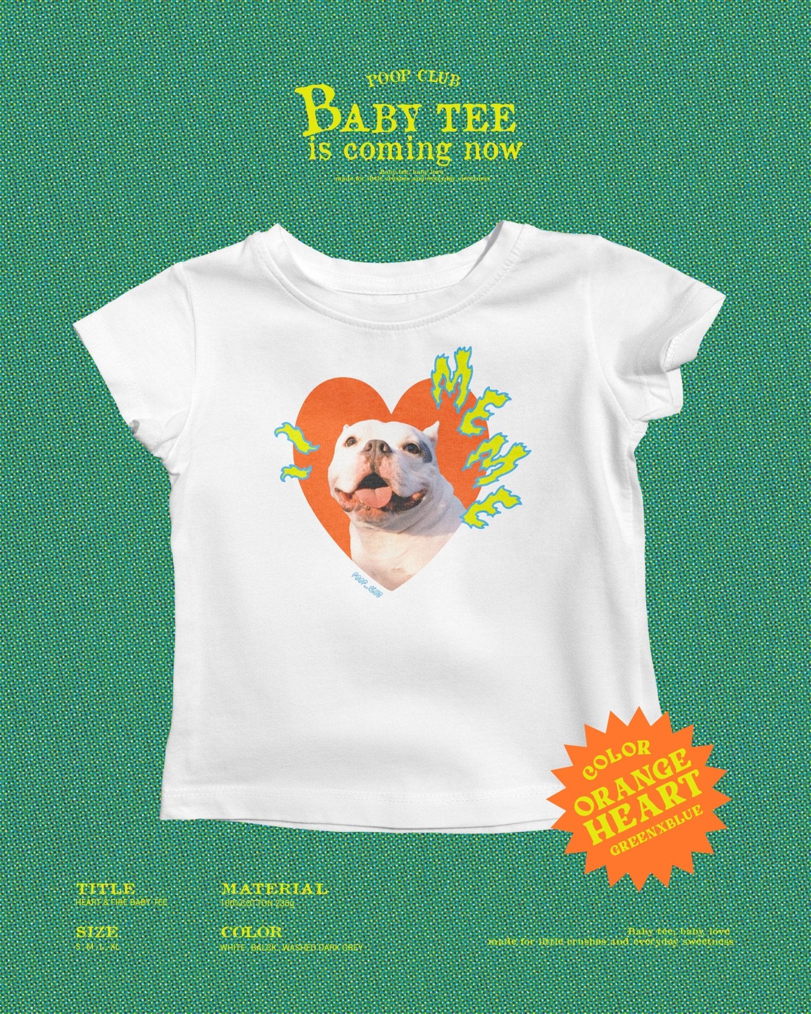 𝗛𝗘𝗔𝗥𝗧&𝗙𝗜𝗥𝗘 𝗧𝗘𝗘 愛心火焰踢 - 𝗣𝗢𝗢𝗣 𝗖𝗟𝗨𝗕®