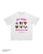 SIX FACE T - SHIRT 2.0 寵物六頭落肩踢恤 - 𝗣𝗢𝗢𝗣 𝗖𝗟𝗨𝗕®