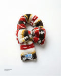 毛絨蝴蝶結圍巾 │ Vintage Red Knit - 𝗣𝗢𝗢𝗣 𝗖𝗟𝗨𝗕®